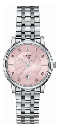 Reloj Tissot Carson Premium Lady T1222101115900 Madre Perla