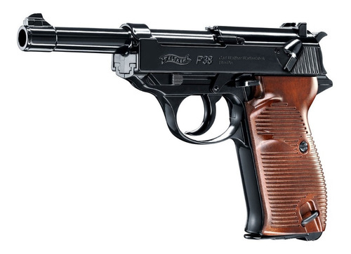 Pistola Aire Comprimido Walther P38 Co2 Blowback Metalica.