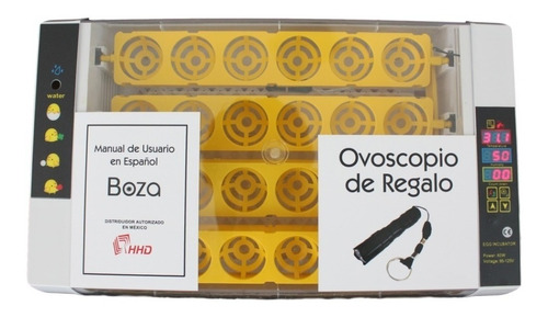 Incubadora 24 Huevos Ovoscopio Gratis Manual En Español Ultimo Modelo Distribuidor Autorizado Con Refacciones En Mexico