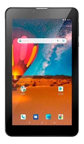 Tablet  Multilaser M7 3g Plus+ Nb32 7  16gb Preto E 1gb De Memória Ram
