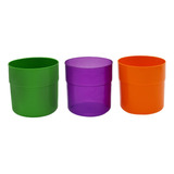 Vaso Plástico Chico Cumpleaños Eventos Comedor Pack X24 Hsk