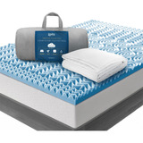 Colchoneta Topper 5-zone Individual Memory Foam 5cm, Laila