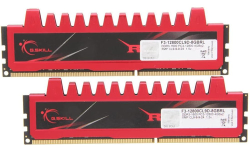 Memoria Ram Ddr3 Ripjaws 8gb G.skill F3-12800cl9d-8gbrl