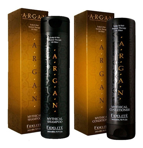  Fidelite Shampoo + Acondicionador Argán Mythical X 260 Ml