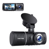 Doble Cámara Para Auto 1080p Hd Frente E Interior Dash Cam