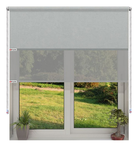 Cortinas Roller Doble Tela Ancho 135x170 Alto Hot Sale 