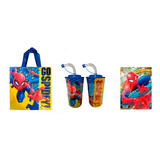 30 Kits Bolsa Dulcero + Vasos + Libro Para Colorear