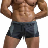 Traje De Baño Hombre Corto Sexy De Moda Short Bañador Gfran