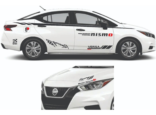 Kit Stickers Vinil Tuning De Auto Nissan Versa