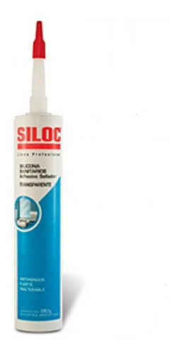 Sellador Silicona Sanitario Antihongo Siloc Transparente 280