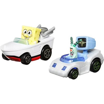 Hot Wheels Bob Sponja & Plankton Racerverse Hrt85 | Meses sin interés