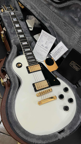 Gibson Les Paul Custom Alpine White 2021 Completa