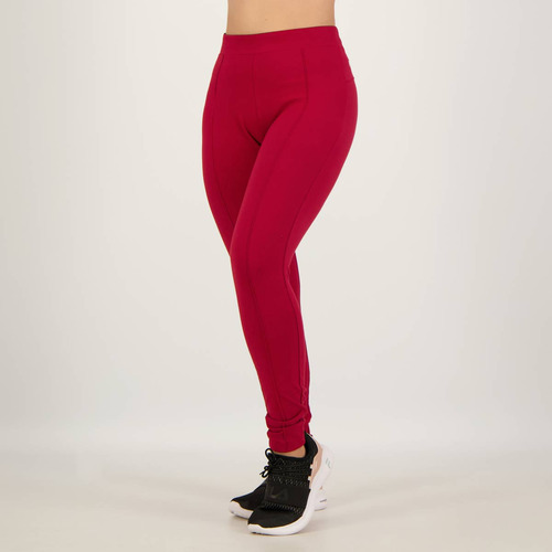 Calça Legging Fila Elastic Feminina Vermelha