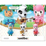 Paquete De 3 Amiibo Serie Animal Crossing Wii U