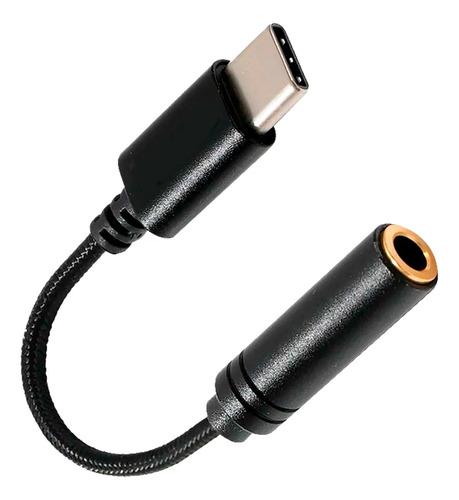 Cabo Adaptador Tipo C Usb-c Para Fone Ouvido P2 P3 3.5mm