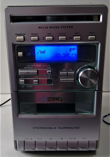 Micro System Philips Mc160 - Sucata/conserto/reparo - Leia.
