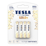 Pila Aaa Tesla Gold+ Blister De 4 Pilas