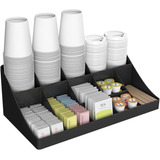 Organizador Te Cafe Oficina Cafeterias Lunch Coffe Negro