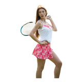 Pollera Entrenamiento Deportiva Fitness Tenis Mujer