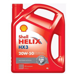 Aceite Shell Helix Hx3 20w50 4 Litros