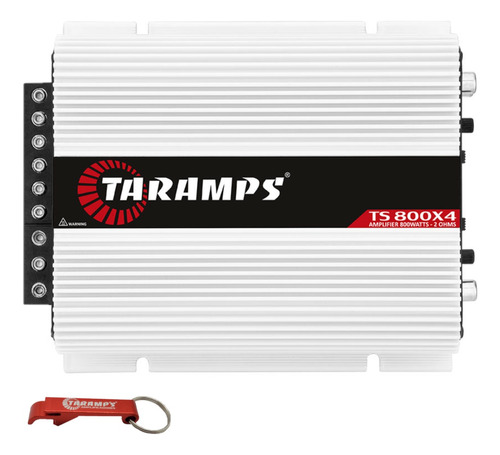 Modulo Potencia Taramps Ts 800 4 Canais Ts800x4 Fio Barato