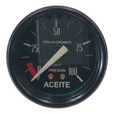 Reloj Manómetro Presión Aceite Mecánico 100 Lbs Orlan Rober