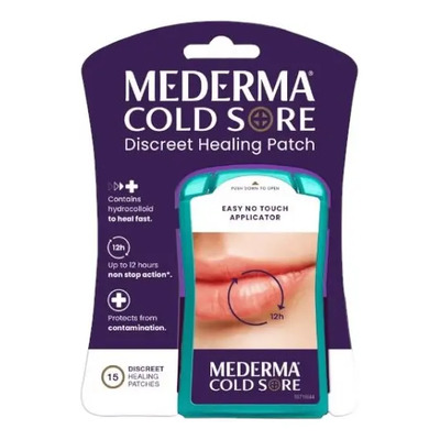 Parches Mederma Cold Sore Gel Hidrocoloide Herpes Labial 15 Unid | Envío gratis