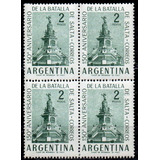 Argentina 1963. Cuadro Del 2p Batalla De Salta, Papel Tizado