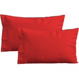 Set X2 Fundas De Almohadas Mixta Algodon 144 Hilos 50x70cm 