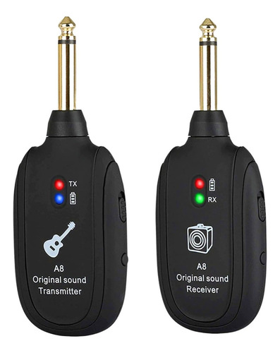 Transmissor Receptor P10 Sem Fio Para Guitarra Baixo Violão