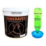 Mineraves C/ Minerais Ade B12 Poedeira Postura Corte Frango