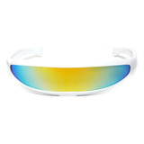 Uv400 Gafas De Sol Futurista Único Cool Ropa Accesorios