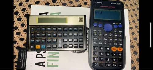 Calculadora Hp12 + Calculadora Científica Casio