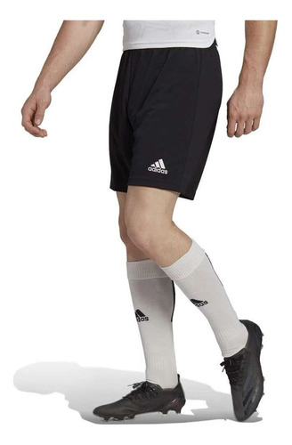 Shorts adidas Entrada 22 - Pto/bco