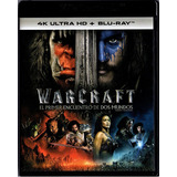 Warcraft El Primer Encuentro De Dos Mundos 4k Uhd + Blu-ray