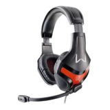 Headset Gamer Multilaser Warrior Ph101 P2 Drivers 40mm Red