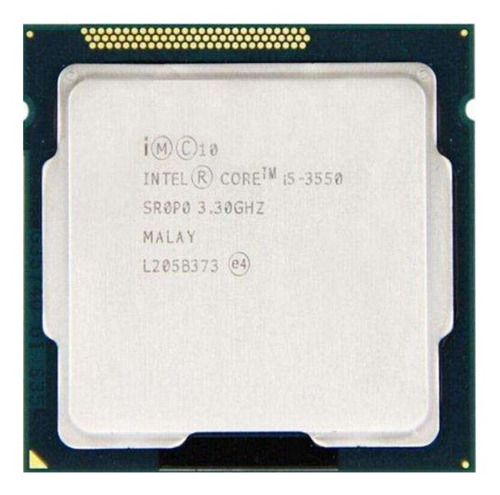 Procesador Gamer Intel Core I5-3550 Cm8063701093203 De 4 Núcleos Y  3.7ghz De Frecuencia Con Gráfica Integrada