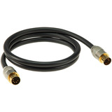 Cable Midi Digital De 3 Metros 5 Pines Klotz Midm-030 Oro