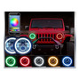 Faros Led 7  Reemplazo De Colores Machito Jeep Rubicon Etc Jeep Liberty