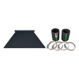 Kit 4 Panel Solar Y Accs Alberca Interwater De 20 A 25 Mt3