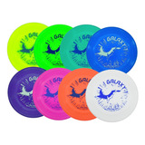 Frisbee Para Perro Galaxy Red Star Paquete De 8 Colores 