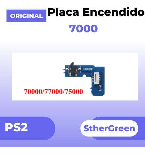 Placa Encendido Ps2 7000 Original