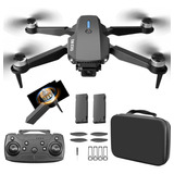 Drone Profesional Doble Camara 4k Con Luces Led + 2 Baterias