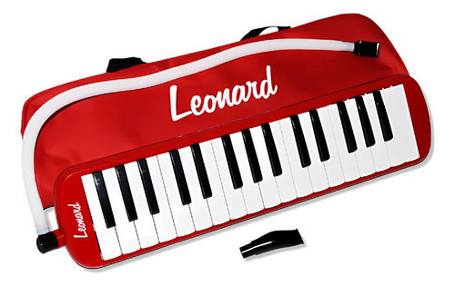 Melodica Flauta Piano 32 Notas Con Funda Leonard M32