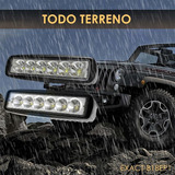 Par Faros Luz Led 40w Jeep/moto/rzr/camioneta By Steelpro