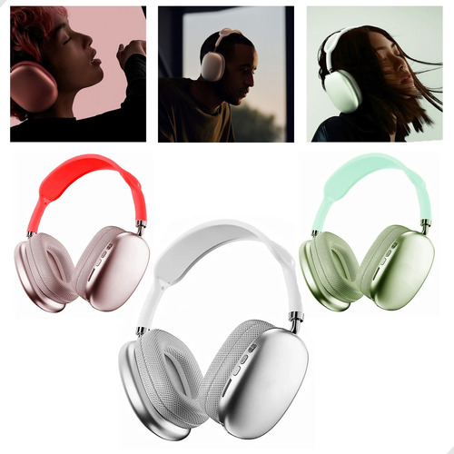 Fone De Ouvido Headphone Bluetooth Ergonômico On-ear Led
