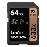 Memoria Sd Lexar 32 Gb , Velocidad 95mb/s 633x