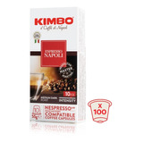 Pack 100 Cápsulas Kimbo Napoli Nespresso® Compatibles 