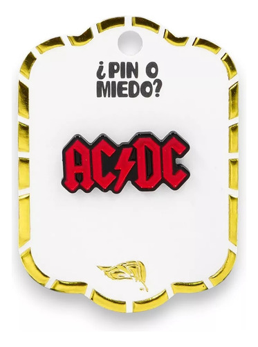 Pines Metálicos Banda Heavy Metal Rock Pin Ac/dc