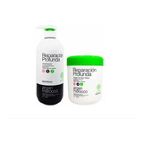 Shampoo Argan Obopekal + Crema Reparación  Profunda 1000g